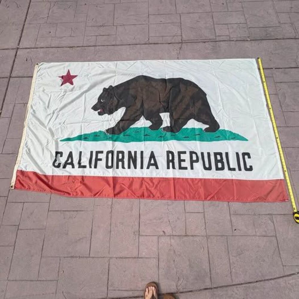 Vintage 5x8 California State Flag